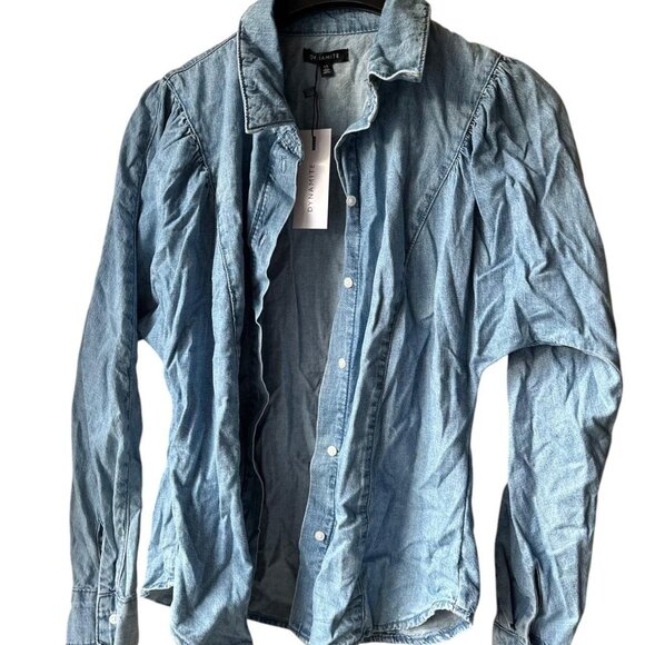 Dynamite Denim Button Up Shirt - Picture 1 of 3